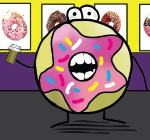 Donuts- Cartoon Character 